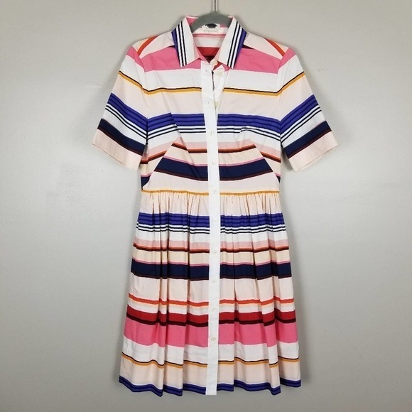 Kate Spade spice things up berber stripe dress, size 2, nwot - Picture 3 of 7